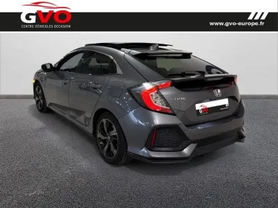 HONDA Civic 1.0 i-VTEC 126ch Exclusive CVT 5p occasion 2017 - Photo 2