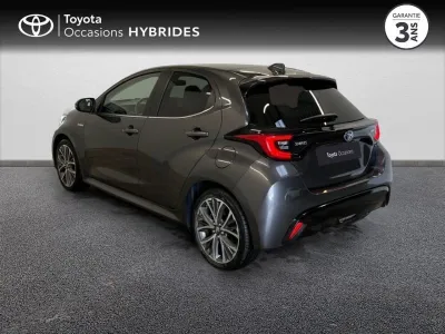 TOYOTA Yaris HYBRIDE 40971 S21 0/NG 114H 05 ICONPANOTECHNAV occasion 2021 - Photo 2