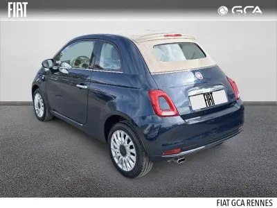 FIAT 500C 1.2 8v 69ch Eco Pack Lounge Euro6d occasion 2019 - Photo 2