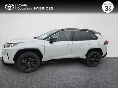 TOYOTA RAV4 Hybride 222ch Collection AWD-i MY21 occasion 2019 - Photo 3