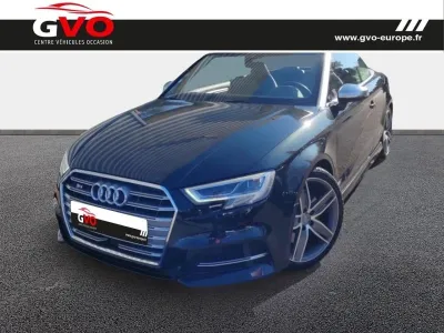 AUDI S3 Cabriolet 50 TFSI 300ch quattro S tronic 7 Euro6d-T occasion 2019 - Photo 1