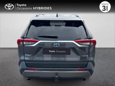 TOYOTA RAV4 Hybride 218ch Lounge 2WD occasion 2019 - Photo 4
