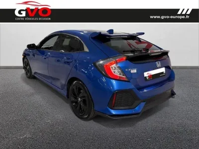HONDA Civic 1.0 i-VTEC 126ch Elegance 5p occasion 2017 - Photo 2