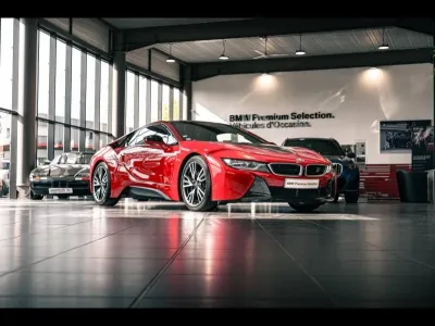 BMW i8 362ch Protonic Red Edition occasion 2016 - Photo 3