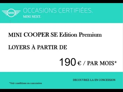 MINI Mini Cooper SE 184ch Edition Premium BVA 5CV occasion 2024 - Photo 4
