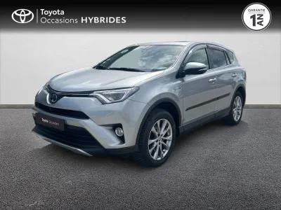 TOYOTA RAV4 197 Hybride Lounge AWD CVT occasion 2018 - Photo 1