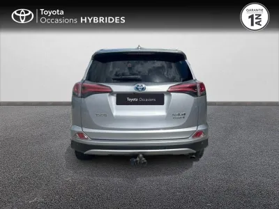TOYOTA RAV4 197 Hybride Lounge AWD CVT occasion 2018 - Photo 4