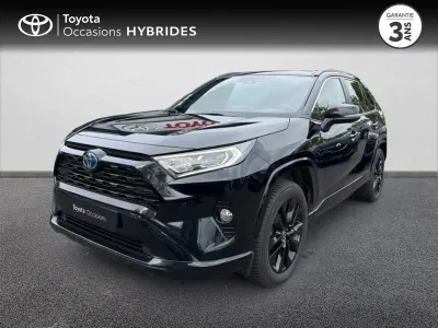 TOYOTA RAV4 Hybride 218ch Black Edition 2WD MY21 occasion 2021 - Photo 1