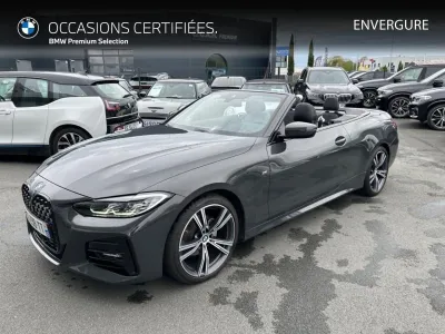 BMW Série 4 Cabriolet 420iA 184ch M Sport occasion 2021 - Photo 2