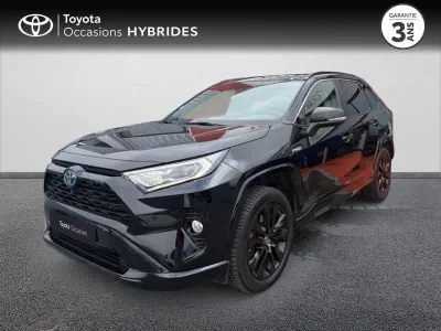 TOYOTA RAV4 Hybride 222ch Black Edition AWD-i MY21 occasion 2021 - Photo 1