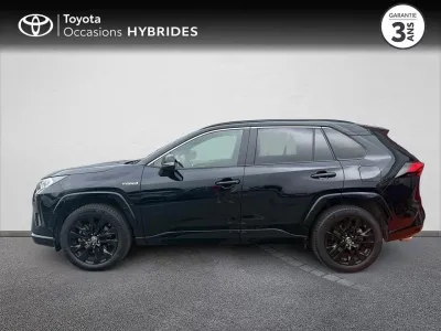 TOYOTA RAV4 Hybride 222ch Black Edition AWD-i MY21 occasion 2021 - Photo 3