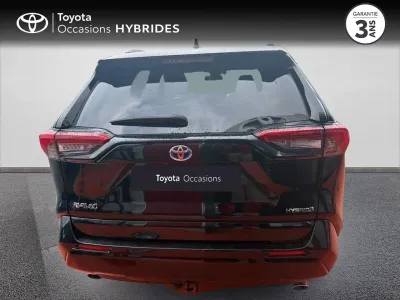 TOYOTA RAV4 Hybride 222ch Black Edition AWD-i MY21 occasion 2021 - Photo 4