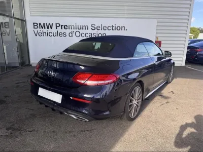MERCEDES-BENZ Classe C Cabriolet 220 d 170ch Sportline 4Matic 9G-Tronic occasion 2018 - Photo 2