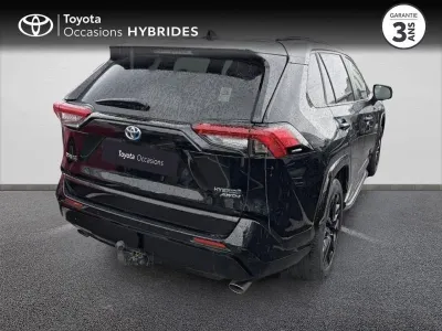 TOYOTA RAV4 Hybride 222ch Black Edition AWD-i MY21 occasion 2021 - Photo 2