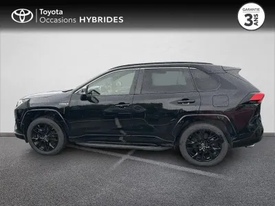TOYOTA RAV4 Hybride 222ch Black Edition AWD-i MY21 occasion 2021 - Photo 3