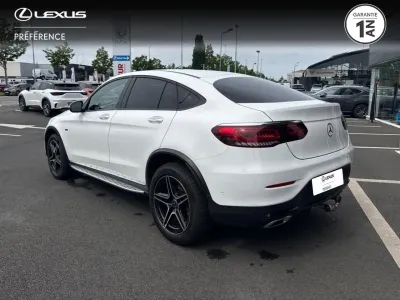 MERCEDES-BENZ GLC 300 de 194+122ch AMG Line 4Matic 9G-Tronic Coupé occasion 2021 - Photo 3