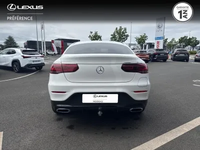 MERCEDES-BENZ GLC 300 de 194+122ch AMG Line 4Matic 9G-Tronic Coupé occasion 2021 - Photo 4