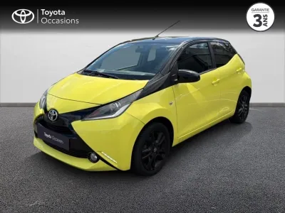 TOYOTA Aygo 1.0 VVT-i 69ch x-cite 3 Jaune Fizz 5p occasion 2016 - Photo 1