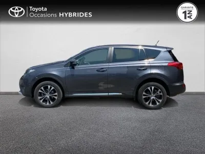 TOYOTA RAV4 151 VVT-i S&S Life AWD MultiDrive S occasion 2015 - Photo 3