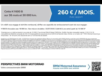 BMW K 1600 B Grand America occasion 2020 - Photo 2