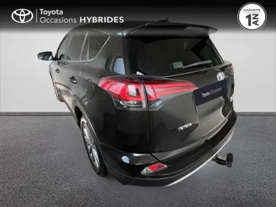 TOYOTA RAV4 197 Hybride Lounge AWD CVT occasion 2017 - Photo 2