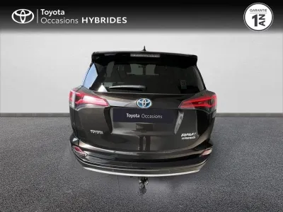 TOYOTA RAV4 197 Hybride Lounge AWD CVT occasion 2017 - Photo 4