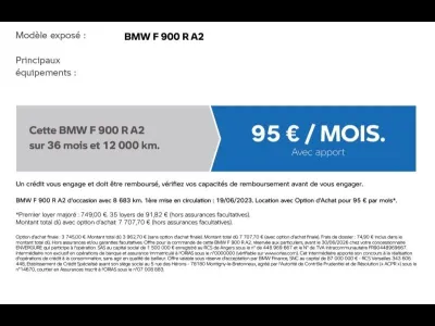 BMW F 900 R A2 occasion 2023 - Photo 4