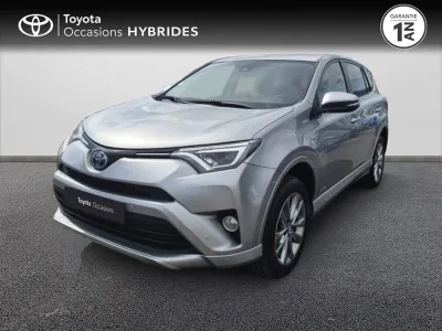 TOYOTA RAV4 197 Hybride Silver Edition 2WD CVT occasion 2018 - Photo 1