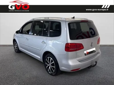 VOLKSWAGEN Touran 1.6 TDI 105ch FAP Confortline DSG7 occasion 2014 - Photo 2