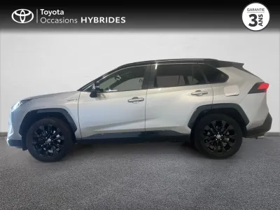 TOYOTA RAV4 Hybride 222ch Collection AWD-i occasion 2021 - Photo 3