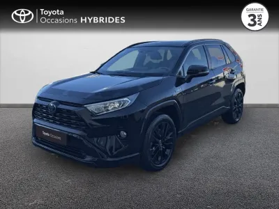 TOYOTA RAV4 Hybride 222ch Black Edition AWD-i MY21 occasion 2022 - Photo 1