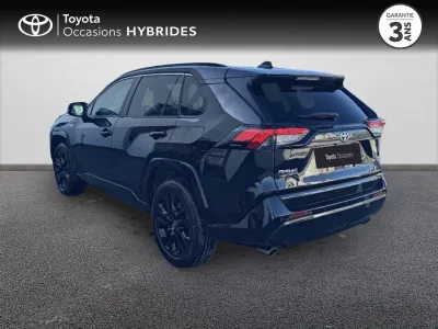 TOYOTA RAV4 Hybride 222ch Black Edition AWD-i MY21 occasion 2022 - Photo 2