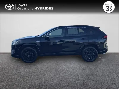 TOYOTA RAV4 Hybride 222ch Black Edition AWD-i MY21 occasion 2022 - Photo 3