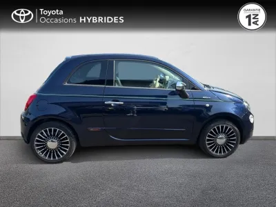 FIAT 500C 1.2 8v 69ch Eco Pack Riva (volant bois) occasion 2017 - Photo 4