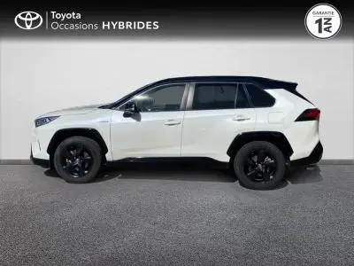 TOYOTA RAV4 Hybride 222ch Collection AWD-i MY20 occasion 2020 - Photo 3
