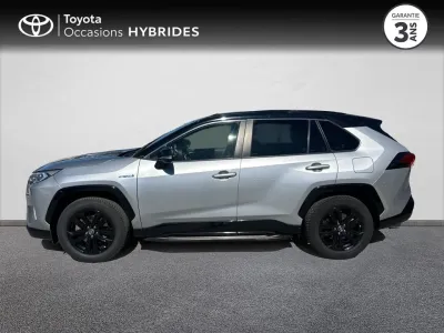 TOYOTA RAV4 Hybride 222ch Collection AWD-i TO CONFORT occasion 2019 - Photo 3