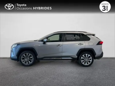 TOYOTA RAV4 Hybride 222ch Lounge AWD-i occasion 2021 - Photo 3