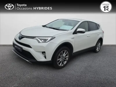 TOYOTA RAV4 197 Hybride Lounge AWD CVT occasion 2017 - Photo 1
