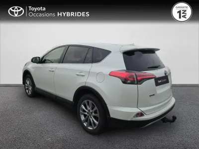 TOYOTA RAV4 197 Hybride Lounge AWD CVT occasion 2017 - Photo 2