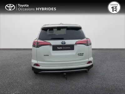 TOYOTA RAV4 197 Hybride Lounge AWD CVT occasion 2017 - Photo 4