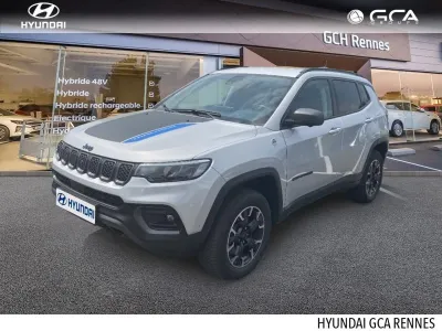JEEP Compass 1.3 Turbo T4 240ch PHEV 4xe Trailhawk AT6 eAWD occasion 2021 - Photo 1