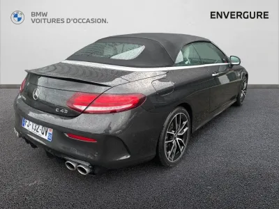 MERCEDES-BENZ Classe C Cabriolet 43 AMG 390ch 4Matic Speedshift TCT AMG 28cv occasion 2019 - Photo 3