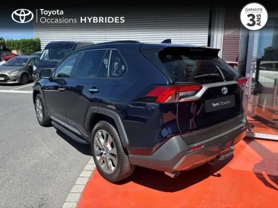 TOYOTA RAV4 Hybride 222ch Lounge AWD-i MY20 occasion 2021 - Photo 2