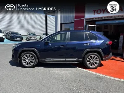 TOYOTA RAV4 Hybride 222ch Lounge AWD-i MY20 occasion 2021 - Photo 3