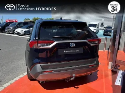 TOYOTA RAV4 Hybride 222ch Lounge AWD-i MY20 occasion 2021 - Photo 4