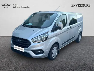 FORD Transit Custom Fg 340 L2H1 2.0 EcoBlue 130 Cabine Approfondie Trail occasion 2023 - Photo 1