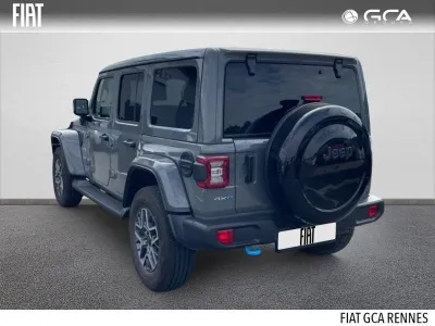 JEEP Wrangler Unlimited 2.0 T 380ch 4xe Sahara Command Trac occasion 2022 - Photo 2