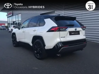 TOYOTA RAV4 Hybride 222ch Collection AWD-i MY20 occasion 2021 - Photo 2