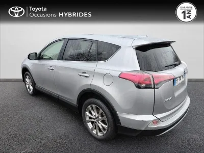 TOYOTA RAV4 197 Hybride Lounge AWD CVT occasion 2016 - Photo 2