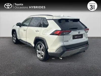 TOYOTA RAV4 Hybride 218ch Lounge 2WD occasion 2019 - Photo 2